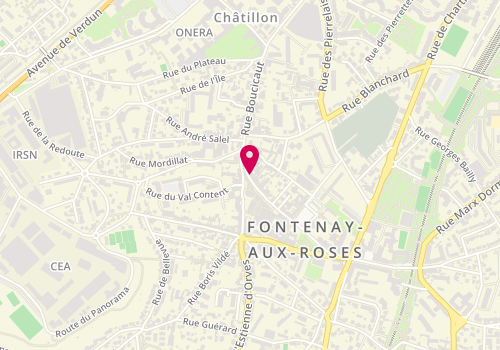 Plan de Citroen, 98 Rue Boucicaut, 92260 Fontenay-aux-Roses