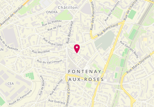 Plan de Fontenay Automobile, 20 Rue la Boissiere, 92260 Fontenay-aux-Roses