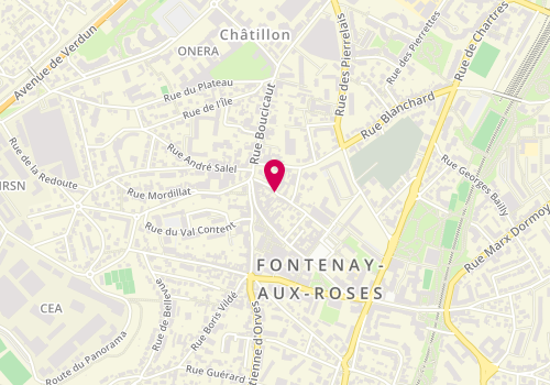 Plan de Fontenay Automobile, 14 Rue la Boissiere, 92260 Fontenay-aux-Roses