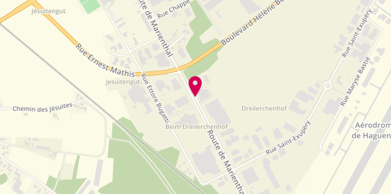 Plan de Opel, 89 Route Marienthal, 67500 Haguenau