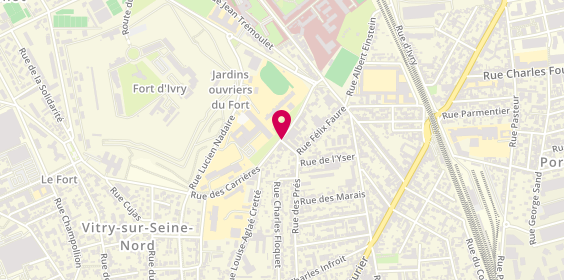 Plan de Garage 2000, 142 Rue Louise Aglaé Crette, 94400 Vitry-sur-Seine