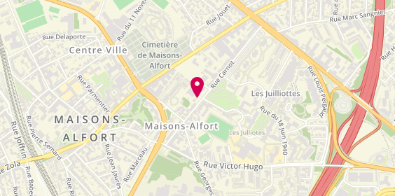 Plan de Atelier du Roule Toujours, 35 Rue Carnot, 94700 Maisons-Alfort