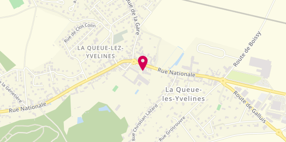 Plan de D.G.M Auto, 29 Rue Nationale, 78940 La Queue-Lez-Yvelines