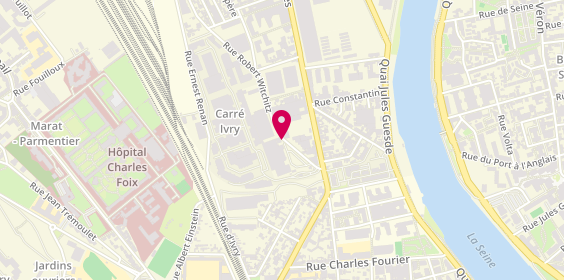 Plan de Mannes, 32 Rue Robert Witchitz, 94200 Ivry-sur-Seine