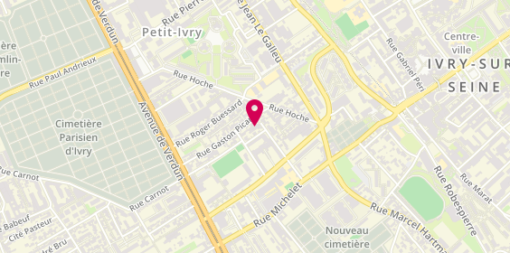 Plan de Avatacar, 13 Rue Georgette Rostaing, 94200 Ivry-sur-Seine