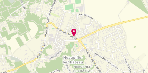 Plan de RENAULT - Garage Saint Nicolas, 17 Rue des Soupirs, 78640 Neauphle-le-Château