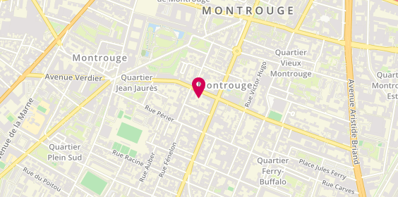 Plan de Garage Chafei, 50 Rue Boileau, 92120 Montrouge
