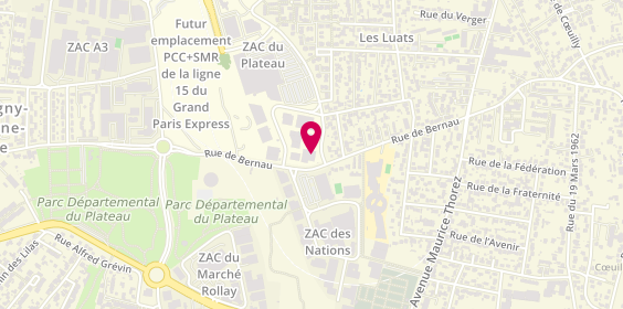 Plan de Is Cars, 1 Rue du Regard des Luats, 94500 Champigny-sur-Marne