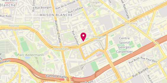 Plan de Absg, 142 Boulevard Massena, 75013 Paris