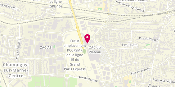 Plan de Midas, 145 Rue Alexandre Fourny, 94500 Champigny-sur-Marne