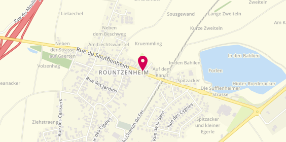 Plan de Motrio, 64 Rue de Soufflenheim, 67480 Rountzenheim-Auenheim