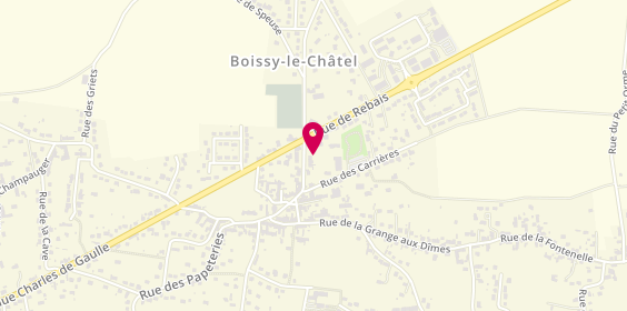 Plan de Access - TotalEnergies, 2 Rue de Rebais, 77169 Boissy-le-Châtel