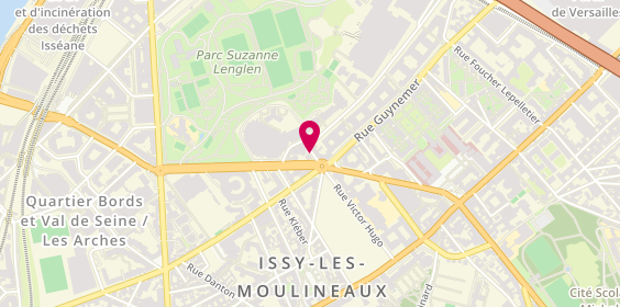 Plan de Speedy, Rond-Point Victor Hugo, 92130 Issy-les-Moulineaux