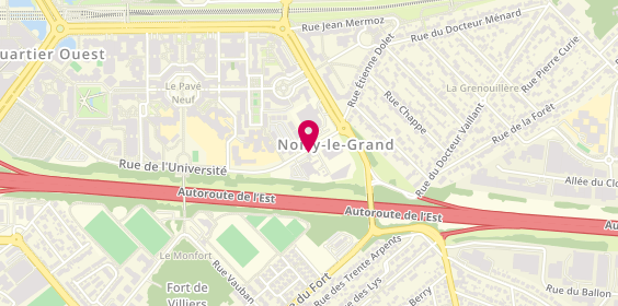 Plan de Speedy, 16 Rue de l'Université, 93160 Noisy-le-Grand