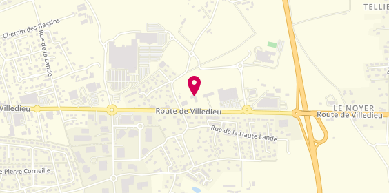 Plan de Norauto, Route de Villedieu, 50400 Granville