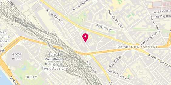 Plan de Toyota, 195 Rue Charenton, 75012 Paris