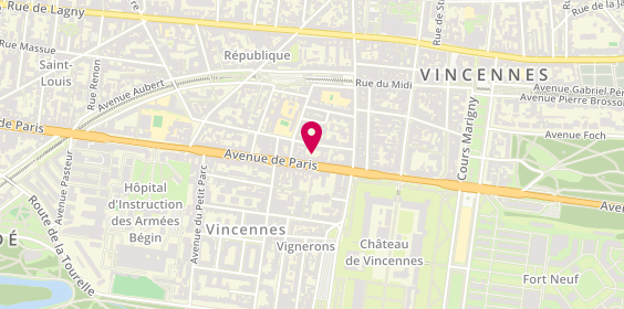 Plan de Esso, 44 Avenue de Paris, 94300 Vincennes
