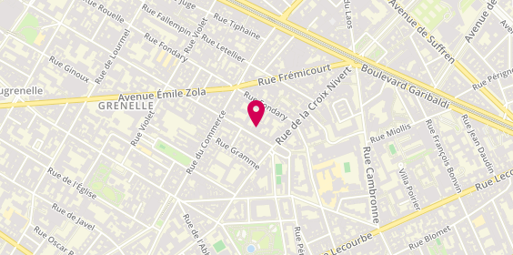 Plan de Mazet Carrossier, 131 Rue du Theatre, 75015 Paris