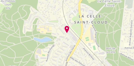 Plan de Stellantis & You la Celle Saint Cloud, 17 avenue André René Guibert, 78170 La Celle-Saint-Cloud
