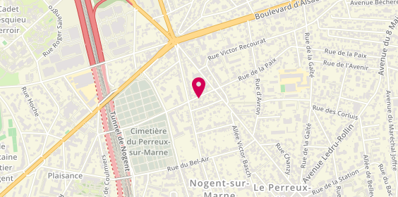 Plan de Garage de la Paix, Le
99 Rue de la Paix, 94170 Le Perreux-sur-Marne