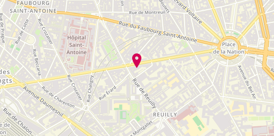 Plan de Speedy, 130 Boulevard Diderot 124 A, 75012 Paris