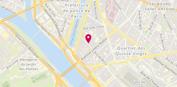 Plan de Mercedes-Benz - Como Bastille, 246 Rue de Bercy, 75012 Paris