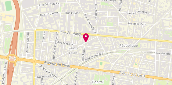 Plan de Cori, 15 Rue des Laitières, 94300 Vincennes