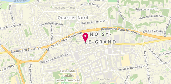 Plan de Motrio, 14 Rue Gambetta, 93160 Noisy-le-Grand
