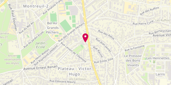 Plan de Service VSP, 274-276
Boulevard Théophile Sueur, 93100 Montreuil
