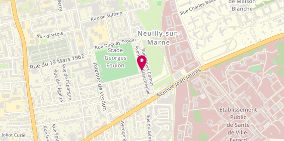 Plan de Garage des Plumeraies SARL F.P.A, 62 Rue du 11 Novembre, 93330 Neuilly-sur-Marne