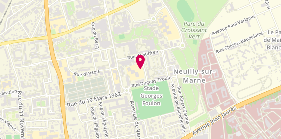 Plan de Diatta François, Loge Gardien Rue Tourville, 93330 Neuilly-sur-Marne