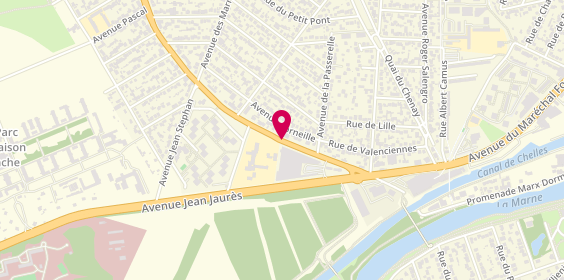 Plan de A S, 153 Rue Paul Vaillant Couturier, 93220 Gagny