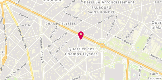 Plan de Rrg Champs Elysées, 33 avenue des Champs-Élysées, 75008 Paris