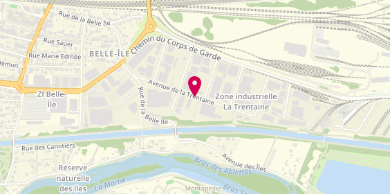 Plan de Carrosserie du Vieux Moulin, Zone Industrielle la Trentaine
6 Rue Philippe Lebon, 77500 Chelles