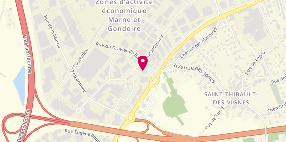 Plan de Speedy, Zone Aménagement de la Courtillière, 77400 Saint-Thibault-des-Vignes