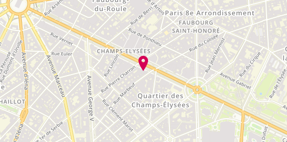 Plan de Rrg Champs Elysees, 49 A 53
49 avenue des Champs Elysees, 75008 Paris