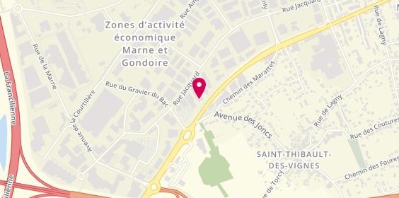 Plan de Point S, 132 avenue du Général Leclerc, 77400 Lagny-sur-Marne