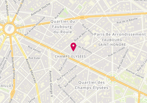 Plan de Auto Live 57, 78 avenue des Champs-Élysées, 75008 Paris