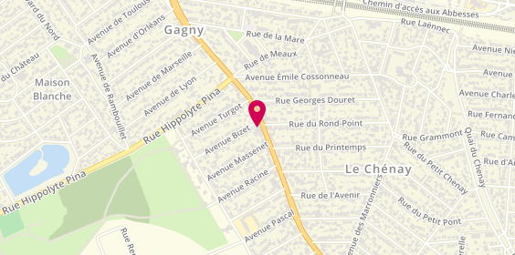 Plan de Kendo Motors, 76 Rue Vaillant Couturier, 93330 Neuilly-sur-Marne