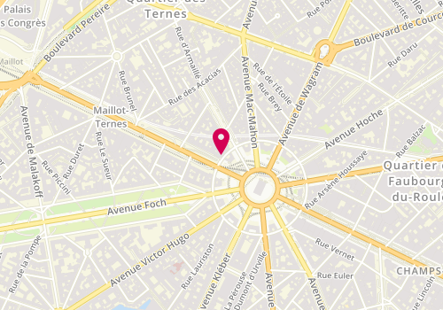 Plan de Lexus Etoile, 4 avenue de la Grande Armée, 75017 Paris