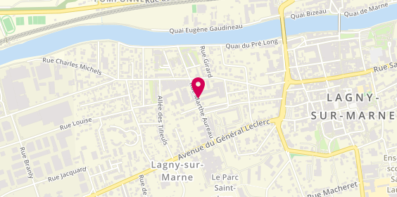 Plan de Sfra, 27 Rue Marthe Aureau, 77400 Lagny-sur-Marne