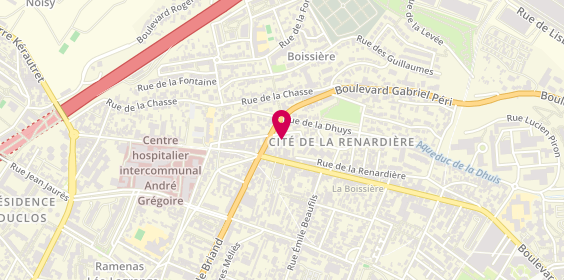 Plan de Block Bike Depannage 2 Roues, 28 Bis Rue des Processions, 93100 Montreuil