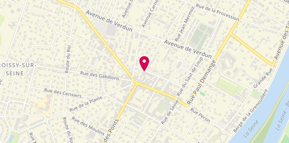 Plan de CHAPUIS Isabelle, 27 Avenue Wailly, 78290 Croissy-sur-Seine