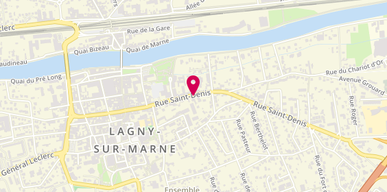 Plan de NEVEU Quentin, 69 Rue Saint Denis, 77400 Lagny-sur-Marne