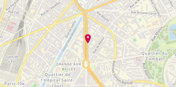 Plan de Carglass Mobile, 152 Boulevard Villette, 75019 Paris