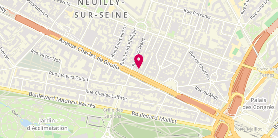 Plan de Volvo, 58 avenue Charles de Gaulle, 92200 Neuilly-sur-Seine