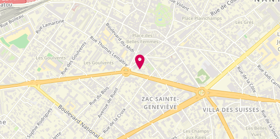 Plan de Bauer Paris Nanterre, 36 avenue Vladimir Ilitch Lénine, 92000 Nanterre