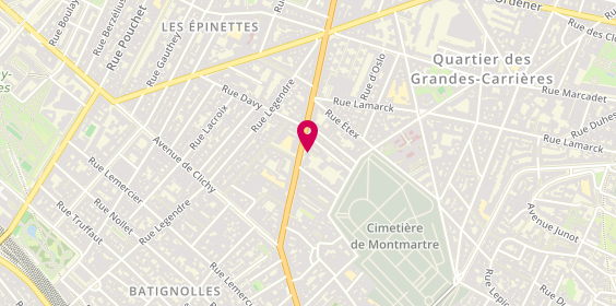 Plan de Midas, 40 avenue de Saint-Ouen, 75018 Paris