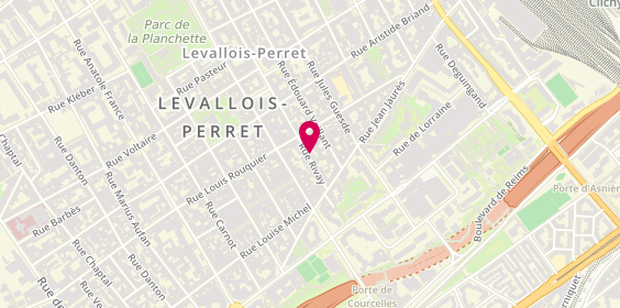 Plan de International Sport Automobile, 16 Rue Rivay, 92300 Levallois-Perret