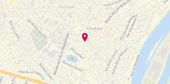 Plan de Lda Services Auto, 56 Rue General Leclerc, 78400 Chatou